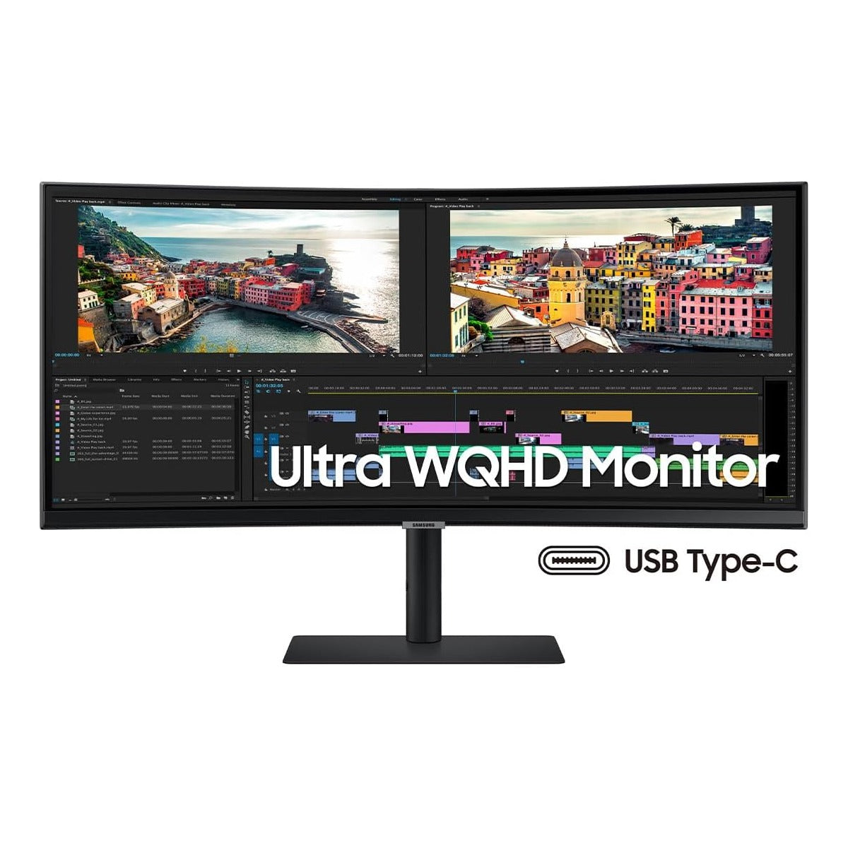 Samsung S34C654UAN 34" Curved WQHD Monitor