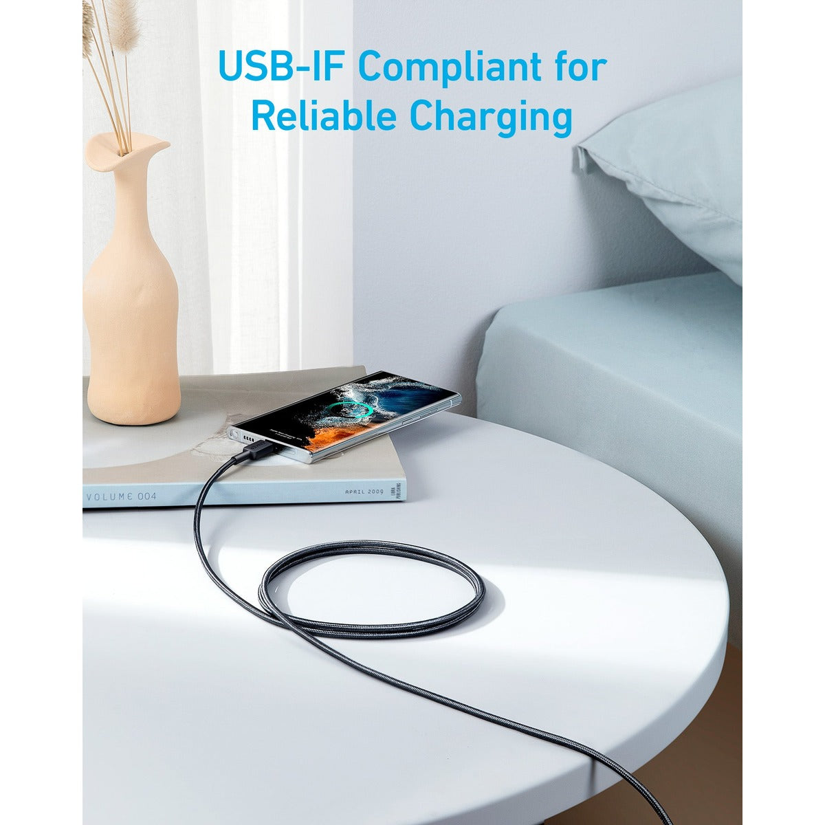 Anker 322 USB-C to USB-C Cable 6ft Braided
