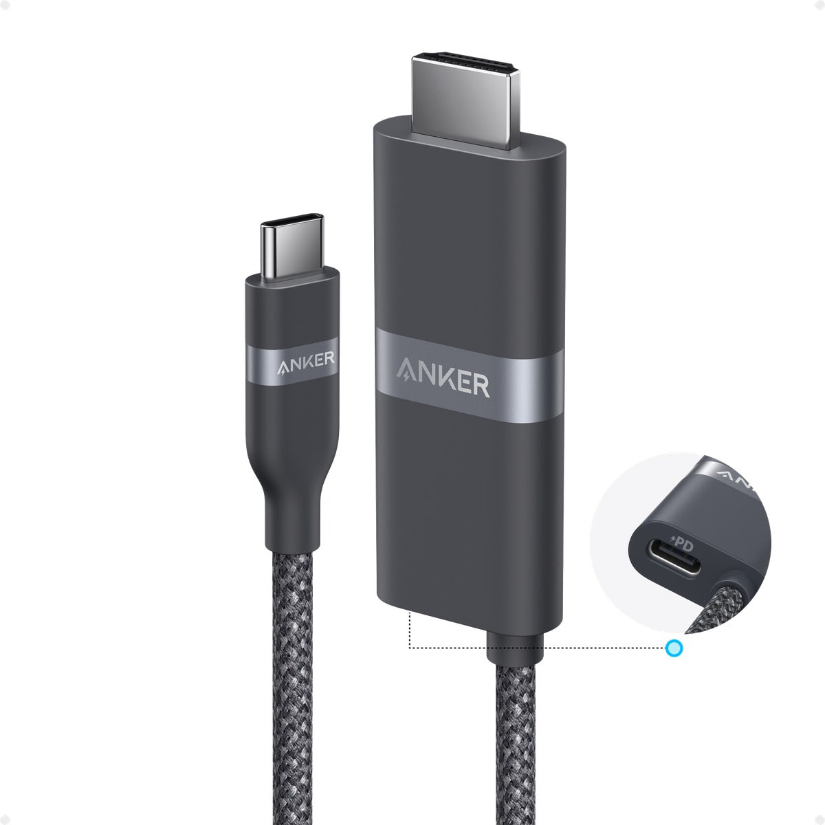 Anker Nano USB-C to HDMI Cable 3ft (4K@60Hz)