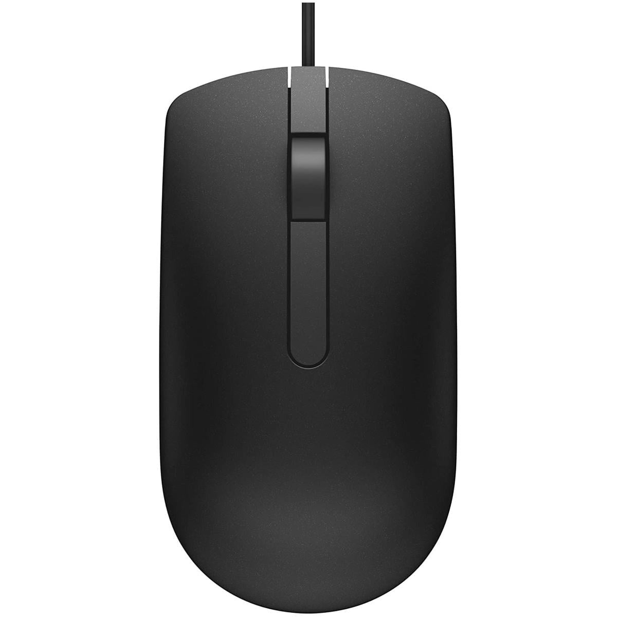 Optical Black Mouse MS116 - Ambidextrous USB Wired
