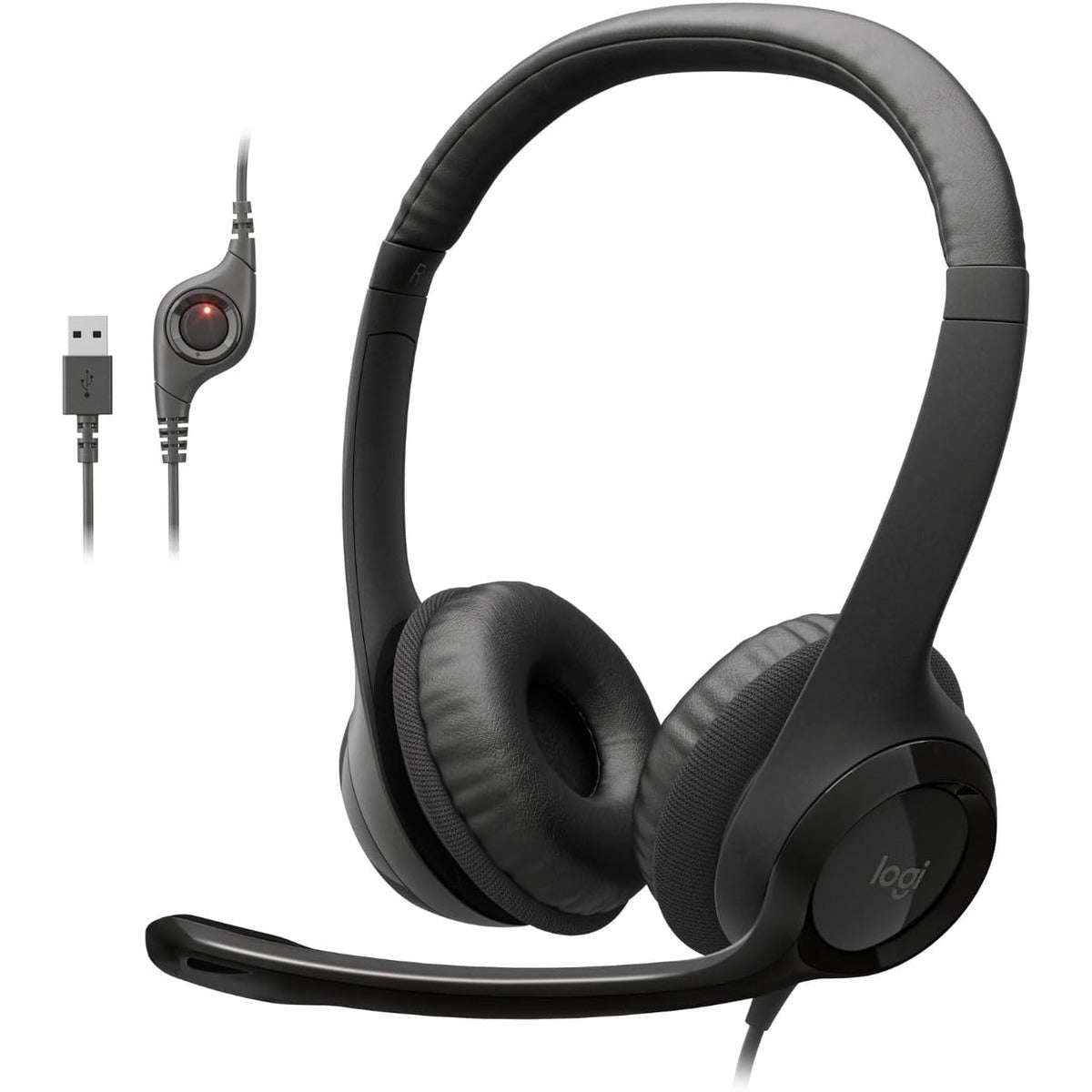 Logitech H390 USB Headset - Noise Canceling