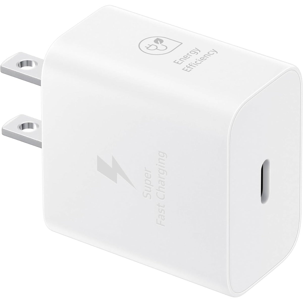 Samsung 25W Super Fast Charger USB-C White (No Cable)